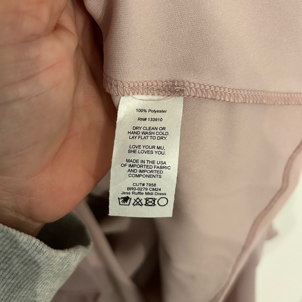 NWT! Show Me Your MuMu Jess Ruffle MIDI Dress - Picture 3 of 4